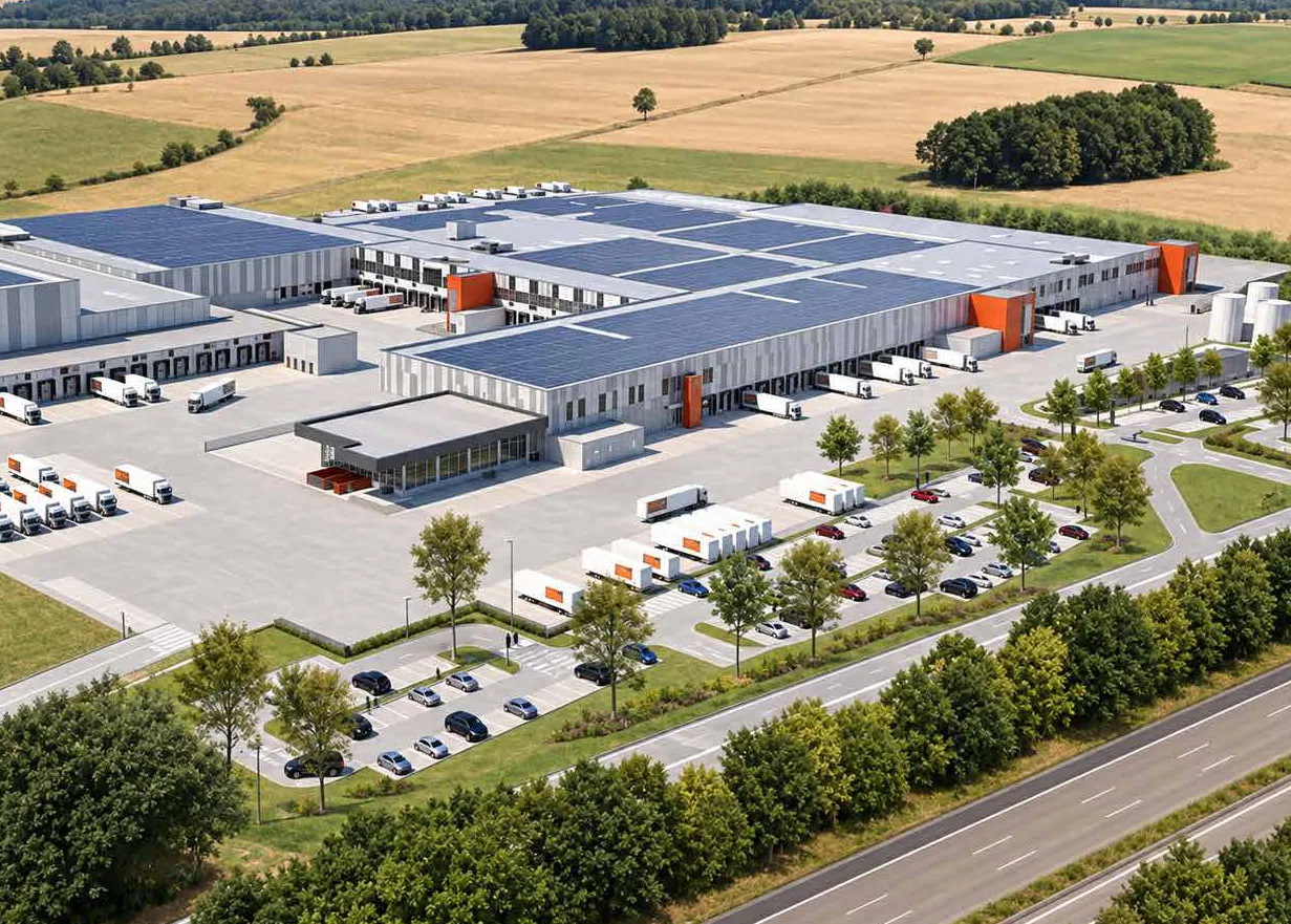 Neubau TEGUT Logistikzentrum, Michelsrombach